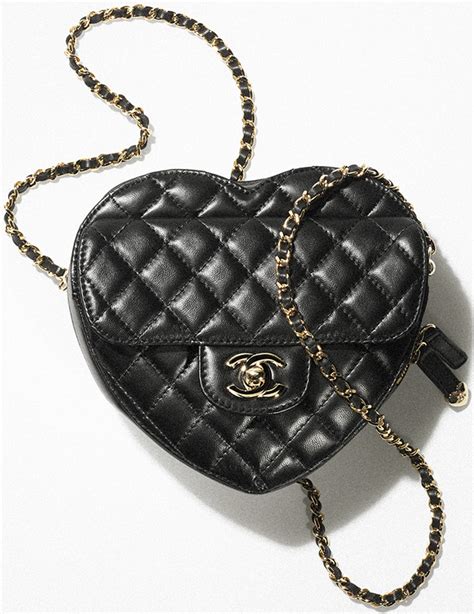 chanel heart shape bag price|Chanel heart bag for sale.